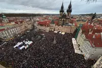 Thousands protest Czech government's public media overhaul after rushed vote