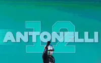 Motor racing-Antonelli wins US Grand Prix but must wait for title