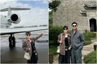 Hong Kong actor Ray Lui travels on private jet with wealthy wife