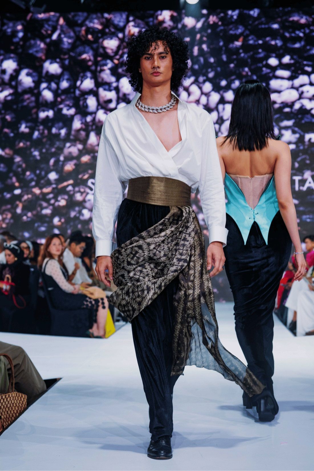 His designs reflect his Malaysian heritage and sensibility. Photo: Kuala Lumpur Fashion Week