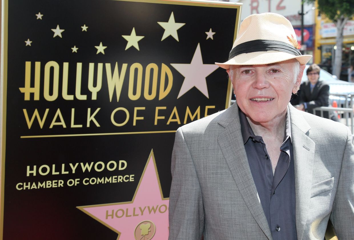 Actor Walter Koenig is honoured with a star on the Hollywood Walk of Fame on Sept 10, 2012, in Hollywood, California. Photo: TNS
