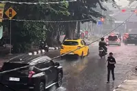 'I feel like crying': First rains bring relief to haze-hit Sumatra and Kalimantan as rainy season nears