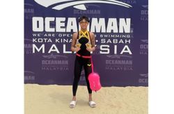 Young swimmer Max to carry Jalur Gemilang at Oceanman World Finals