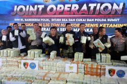 Tanker used ship-to-ship transfer to smuggle ketamine, says Indonesian police chief