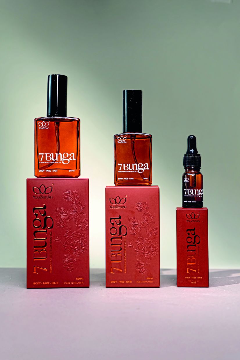 The 7 Bunga Radiance Oil was inspired by a traditional ritual.