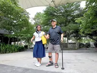 From stroke survivor to storyteller