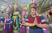 Family dances to their own rhythm during festive season