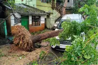 Three killed, thousands evacuated as Cyclone Arnab hits eastern India