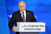Putin woos African leaders at showcase summit, says Russia is better partner than 'colonial' West