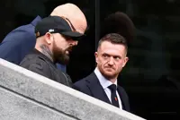 UK anti-Islam activist Robinson convicted of harassing two journalists