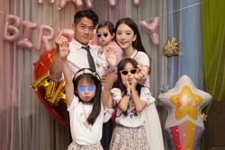 Aaron Kwok celebrates 61st birthday as youngest daughter makes first public appearance