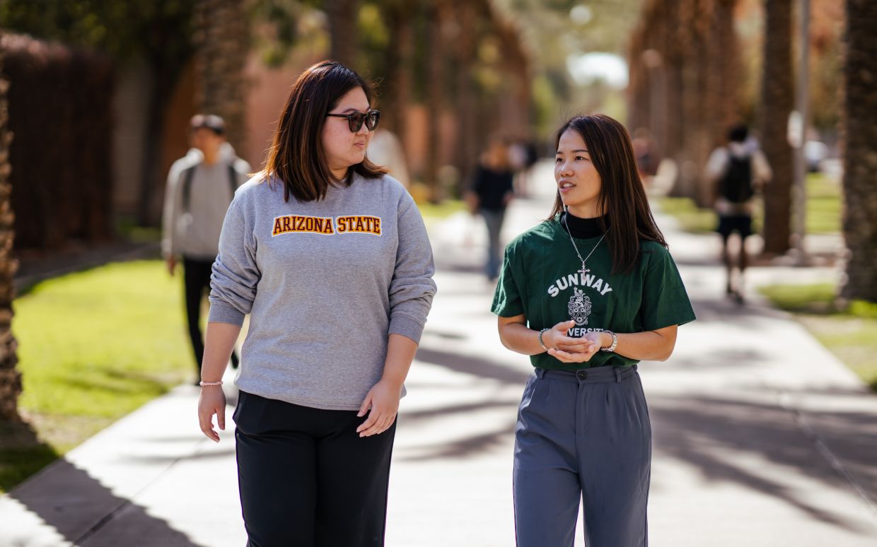 The school offers students diverse opportunities to gain global exposure and broaden their international perspectives.