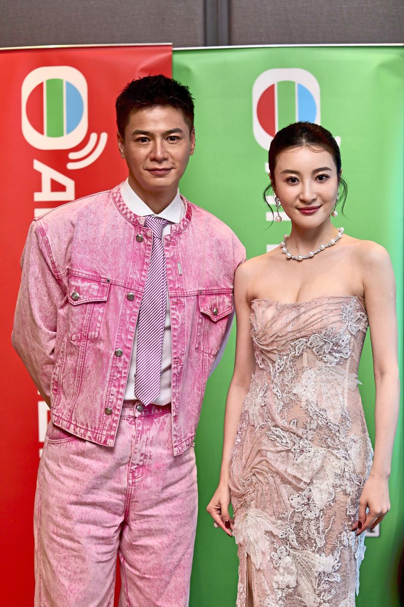Him Law (left) and Rosina Lam were in Kuala Lumpur earlier this month to attend a breast cancer awareness and wellness event. Photo: LEONG WAI YEE/The Star