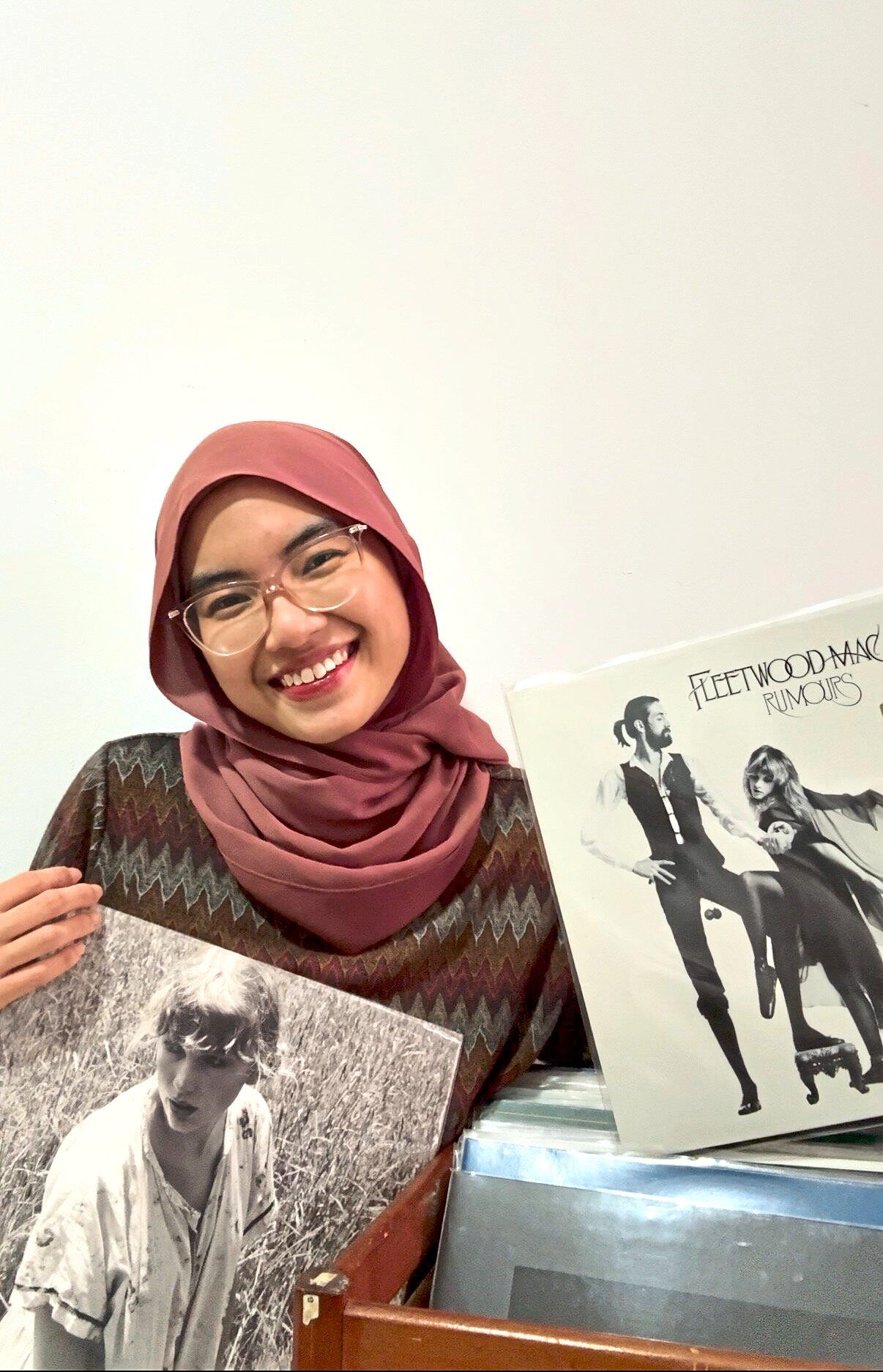 Being able to hold a physical representation of an artiste’s work feels almost magical, says Sofea. Photo: Sofea Shabani