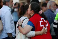 Spanish town rallies to help victims of deadly train crash