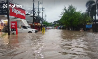 Phuket City issues red alert as roads flood on Oct 29