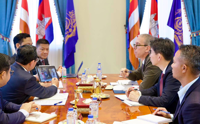 Justice minister briefs IMF on how online scam gangs have tarnished Cambodia’s reputation