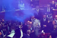 Albania opposition disrupts parliament session after violent street protests