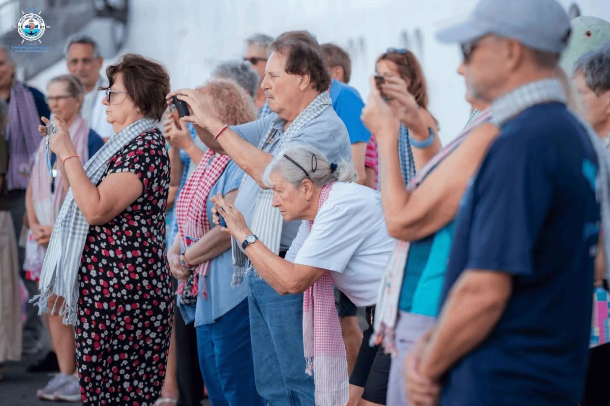 Many of the ship’s ‘residents’ said they had sold houses and cars to join the never-ending cruise. - Photo: PAS