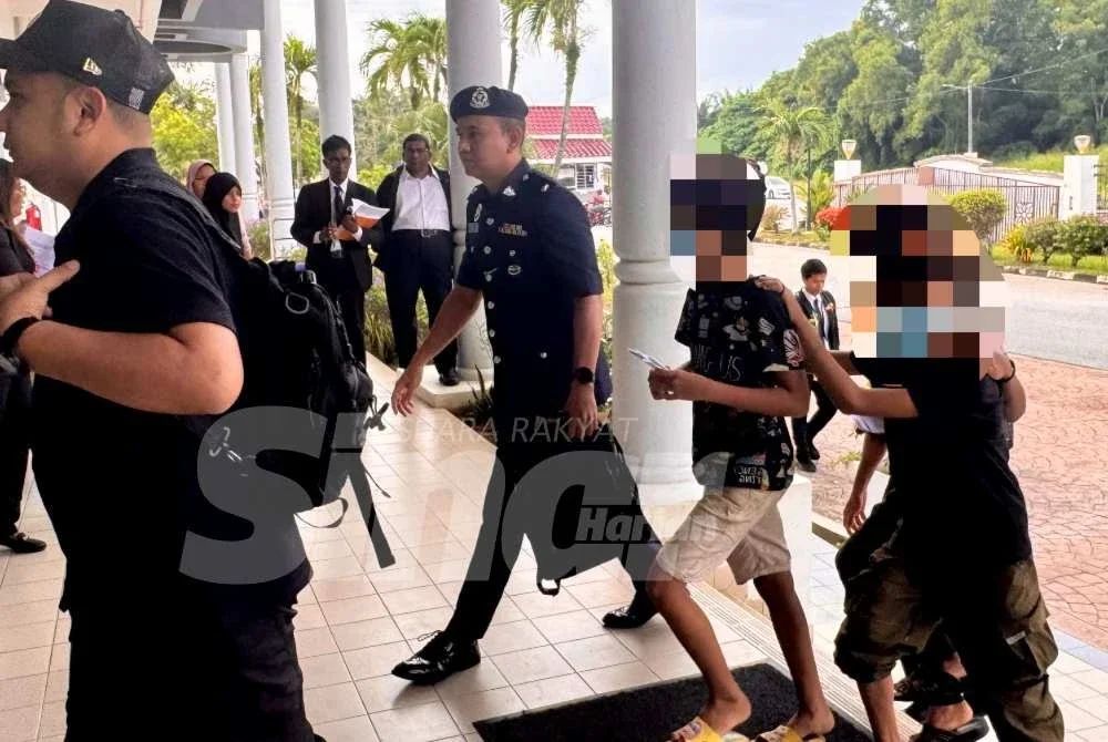 Photo: The Star Three Myanmar Boys Plead Not Guilty in Bukit Mertajam