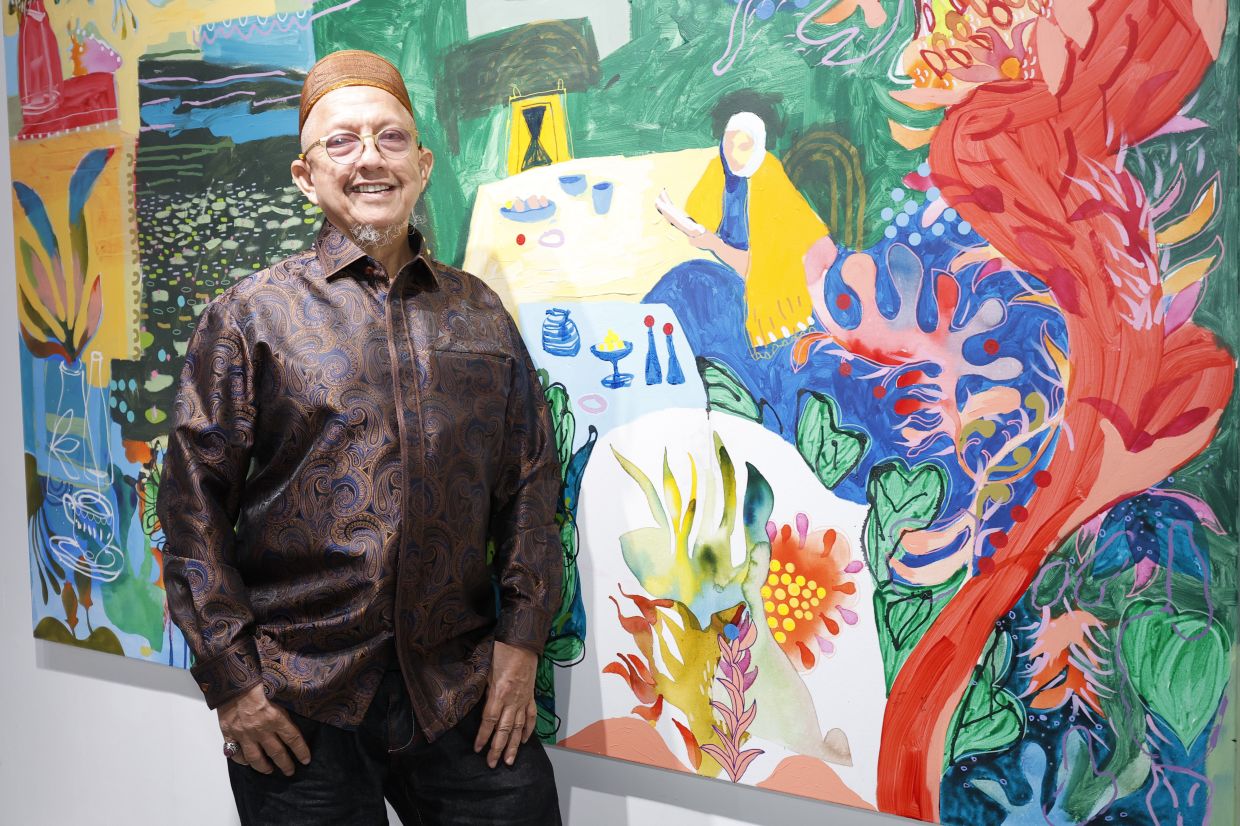 'Part of travelling is appreciating the ability to return and knowing that there are people who are excited to listen to your stories,' says Rafiee. Photo: The Star/Faihan Ghani