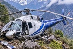 Six feared dead in helicopter crash in Indian Himalayan state, media report