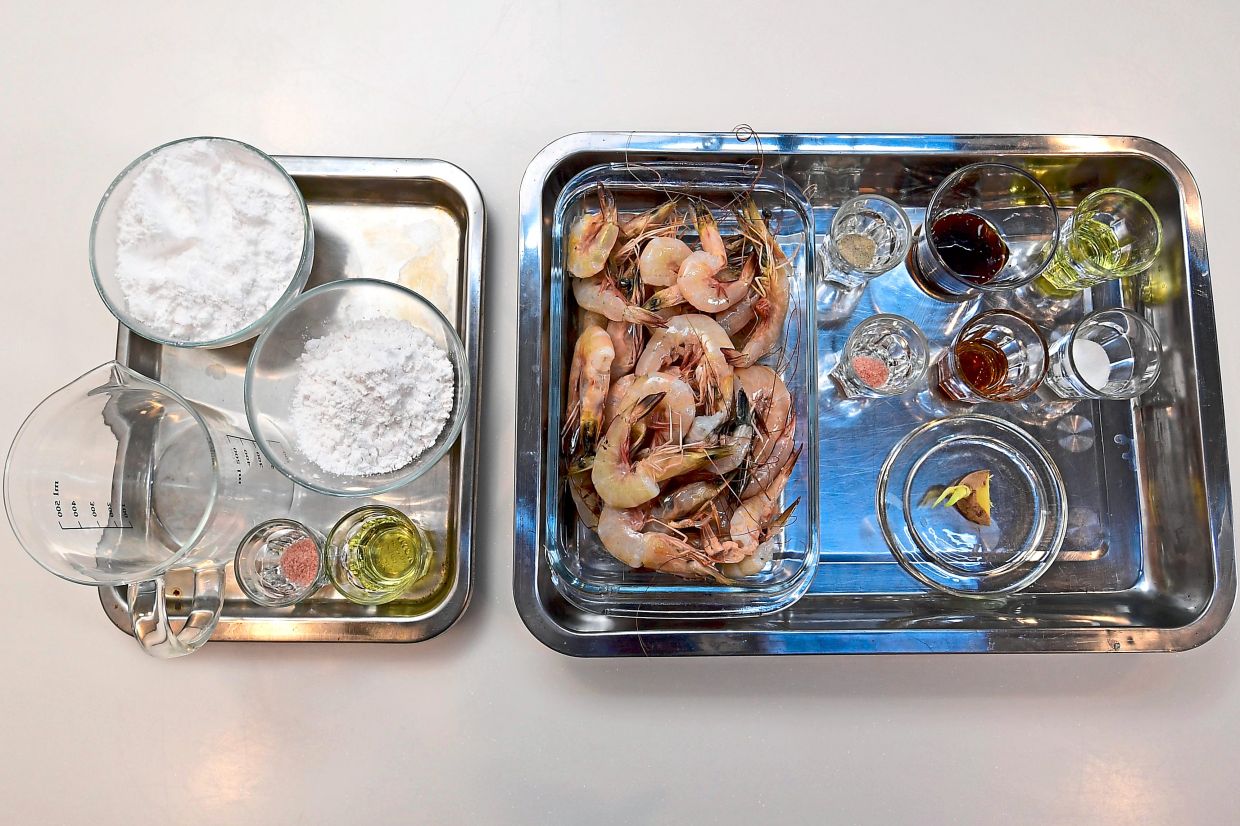 Ingredients for some heavenly dumplings.