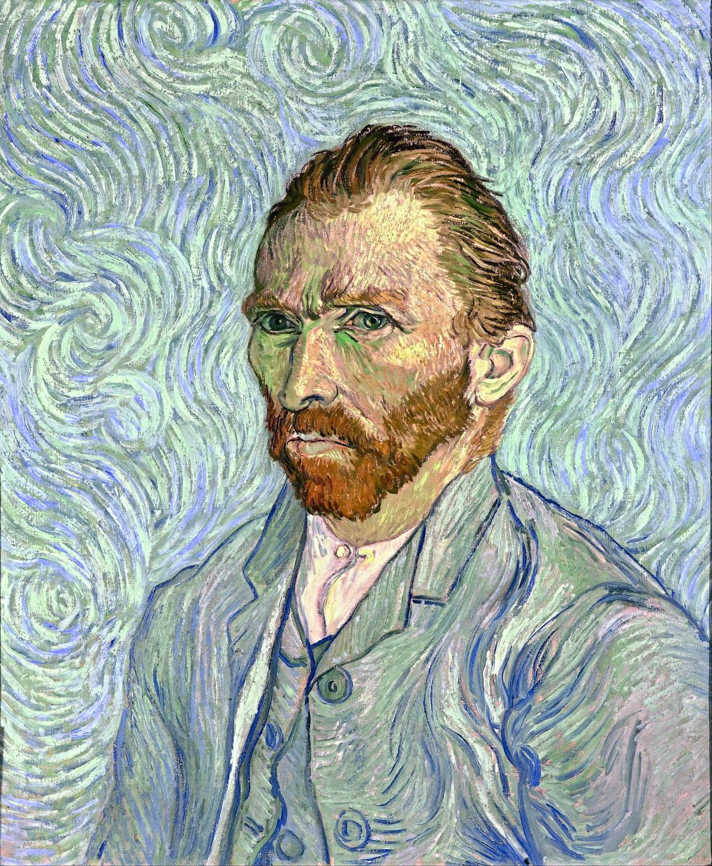 Van Gogh’s self-portrait, painted in southern France in September 1889. Photo: Handout