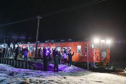 Train collides with bear in Japan’s Hokkaido, causing passengers to spend the night on board