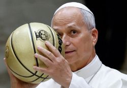 Pope Leo tries to stay neutral as basketball rivals descend on Vatican